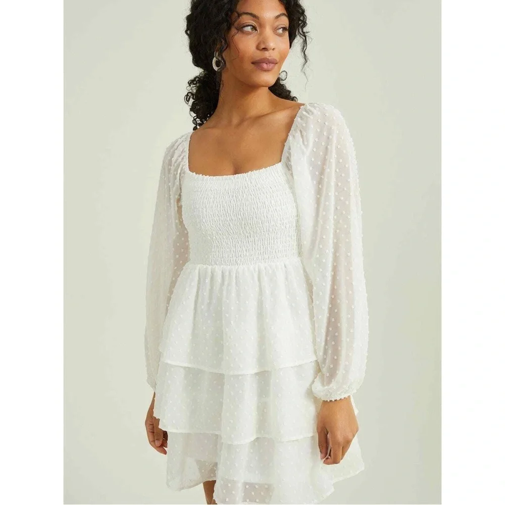 new with tags altard state darya clip dot dress